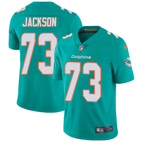 Nike Miami Dolphins #73 Austin Jackson Aqua Green Team Color Youth Stitched NFL Vapor Untouchable Limited Jersey->youth nfl jersey->Youth Jersey